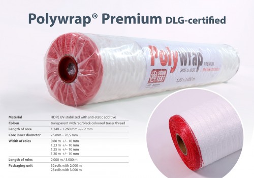 Polywrap Premium DLG  filet balles rondes