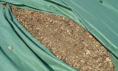 Conservation sèche de coupeaux de bois sous Tissubel