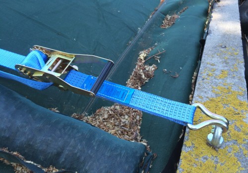 Sangle darrimage avec doigts J serrés